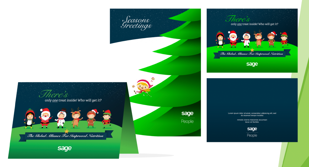 Custom Printed Festive Cards